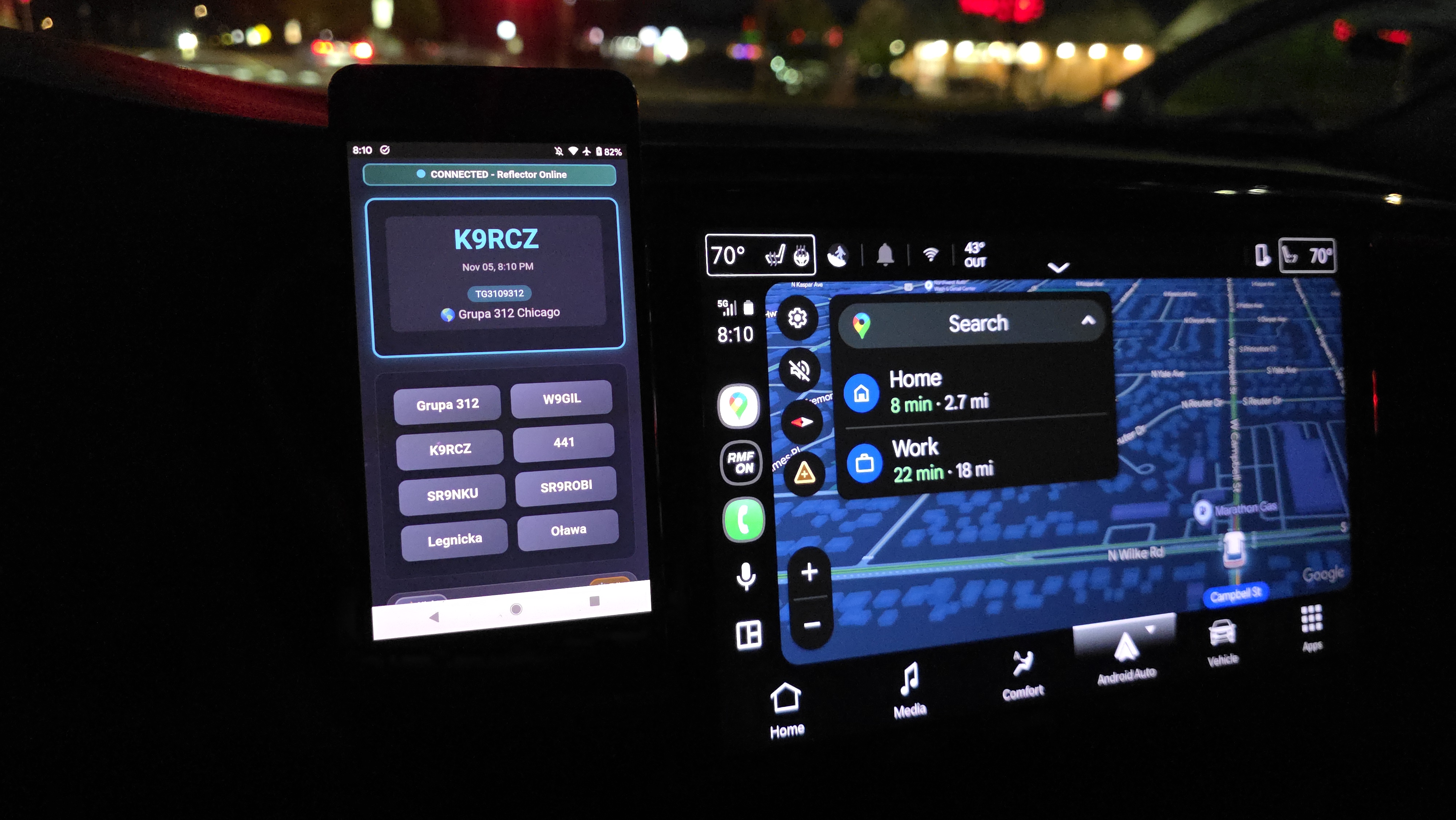 FM Poland Mobile Dashboard